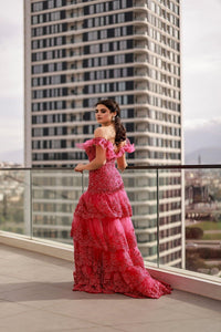Andrea Kat Kat Etekli Taş İşlemeli Abiye Elbise - The Bride's Bliss