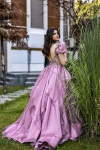 Hope Balon Kollu Prenses Model Abiye Elbise - The Bride's Bliss