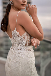 Starly Üç Boyut Dantelli Balık Gelinlik - The Bride's Bliss